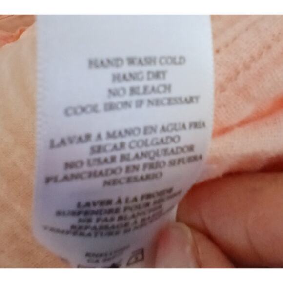 Rails Ellis button up organic cotton gauze flamingo small - Picture 9 of 11